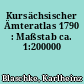 Kursächsischer Ämteratlas 1790 : Maßstab ca. 1:200000
